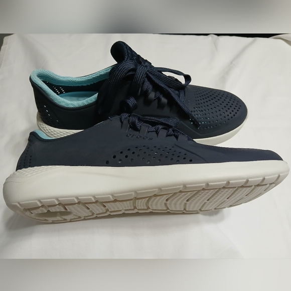 Crocs Stylish Navy Women's Sneakers - Picture 12 of 16